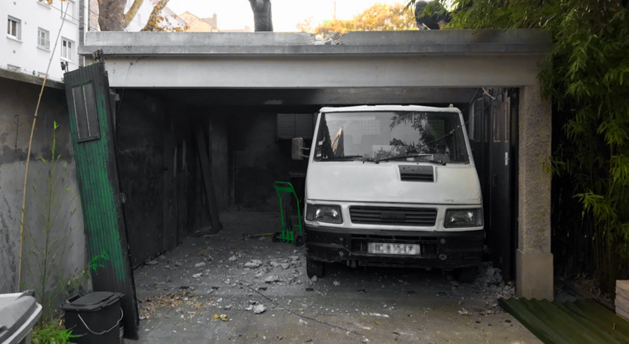Démolition de garage en région parisienn